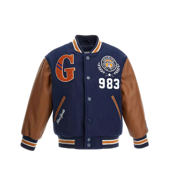 EAST SIDE VIBES BOYS BOMBER JACKET - Little Betty