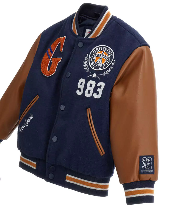 EAST SIDE VIBES BOYS BOMBER JACKET - Little Betty