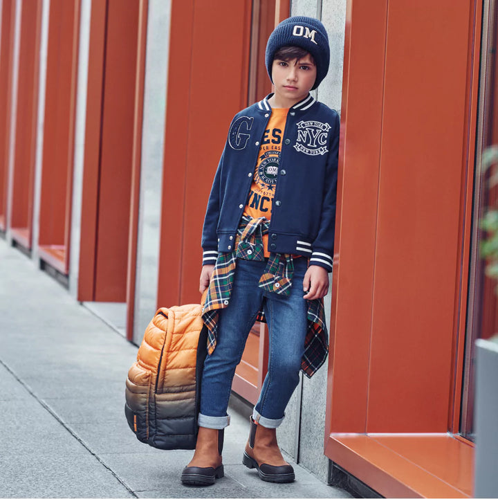 NYC VIBES BOYS BOMBER JACKET - Little Betty