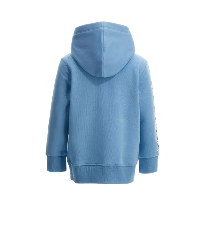OCEAN 1 CONTRAST LINED KANGAROO BOYS ZIP UP HOODIE - Little Betty