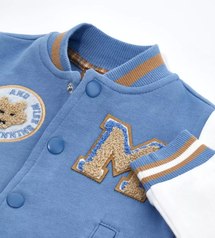 YOUNG WOLVES TODDLER BOY FLEECE JACKET - Little Betty