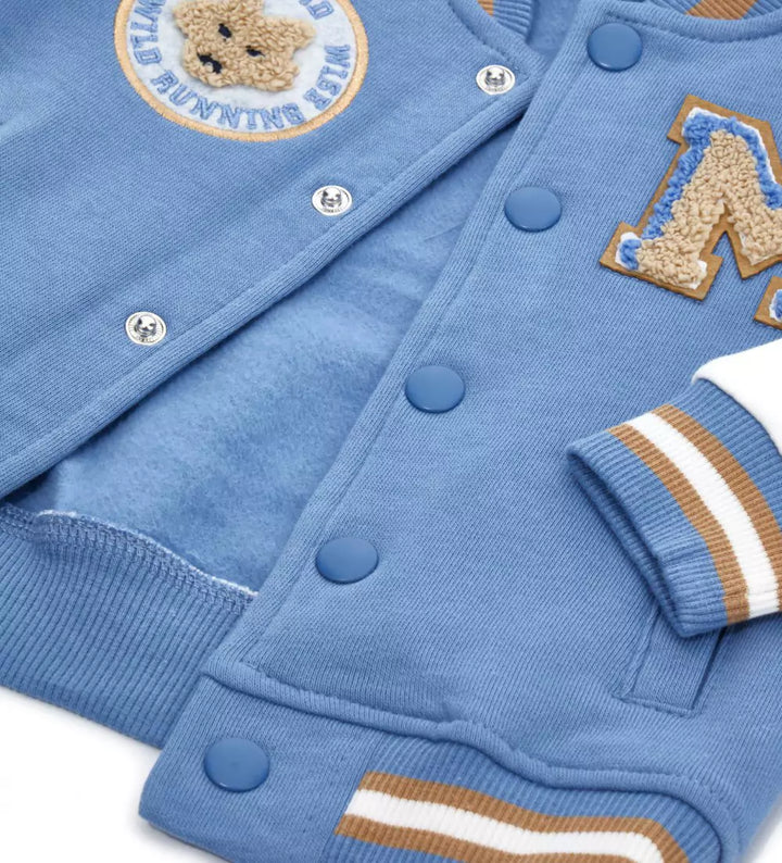 YOUNG WOLVES TODDLER BOY FLEECE JACKET - Little Betty