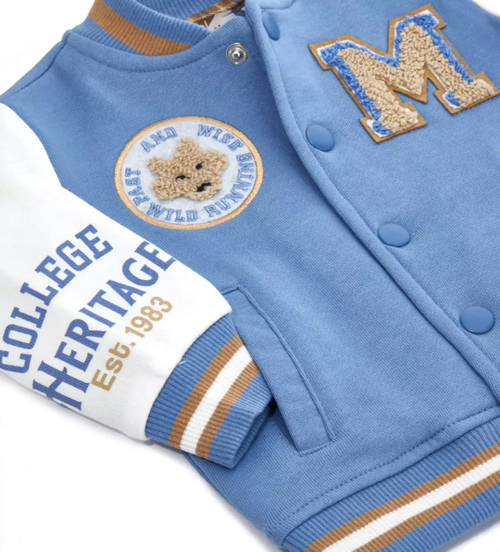 YOUNG WOLVES TODDLER BOY FLEECE JACKET - Little Betty