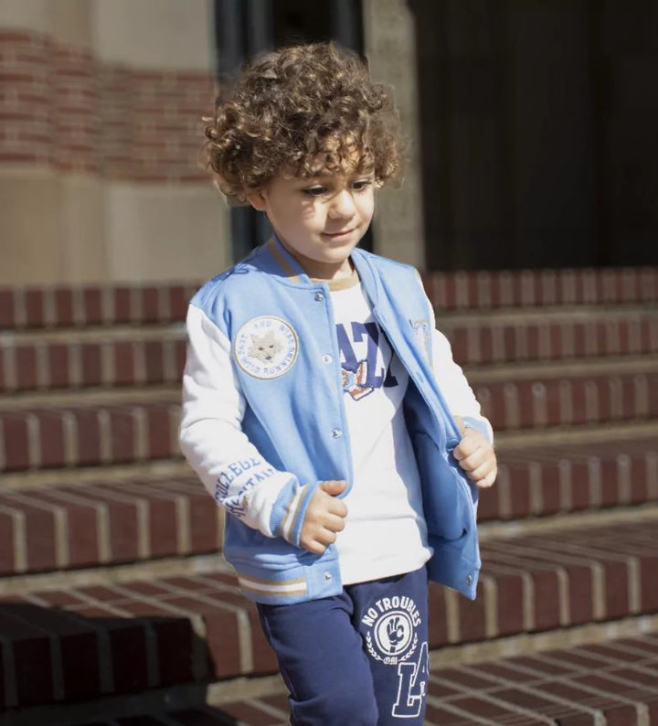 YOUNG WOLVES TODDLER BOY FLEECE JACKET - Little Betty