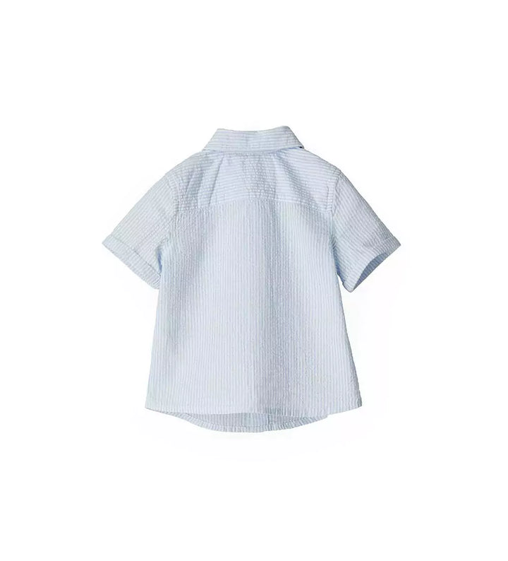 BREATHABLE COTTON STRIPE SHIRT - Little Betty
