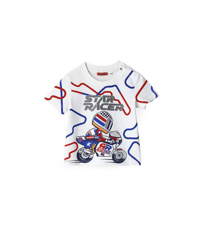 RACE STAR SNAP T-SHIRT - Little Betty