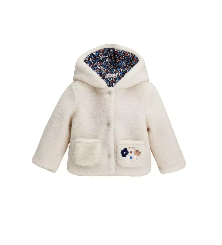 SNAP & SNUGGLE GIRLS FAUX FUR JACKET - Little Betty