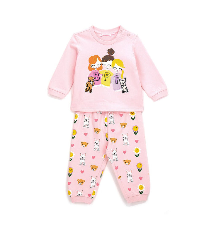 BFF SLEEPOVER CHIC TODDLER GIRL PAJAMAS SET - Little Betty