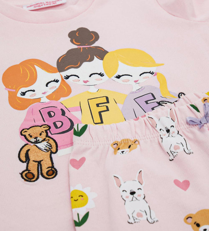 BFF SLEEPOVER CHIC TODDLER GIRL PAJAMAS SET - Little Betty