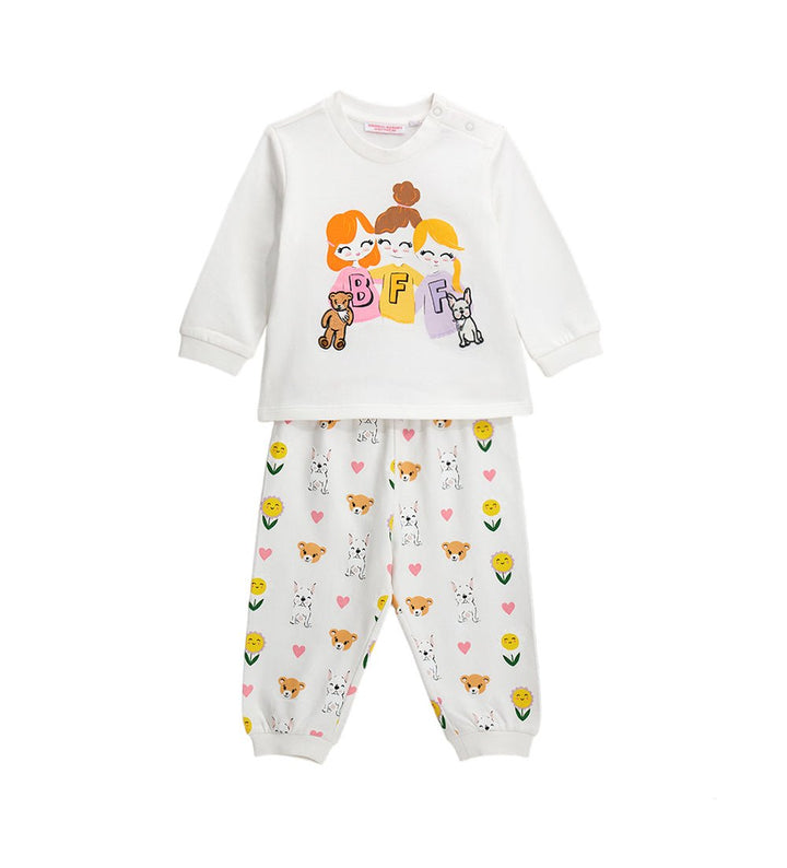 BFF SLEEPOVER CHIC TODDLER GIRL PAJAMAS SET - Little Betty