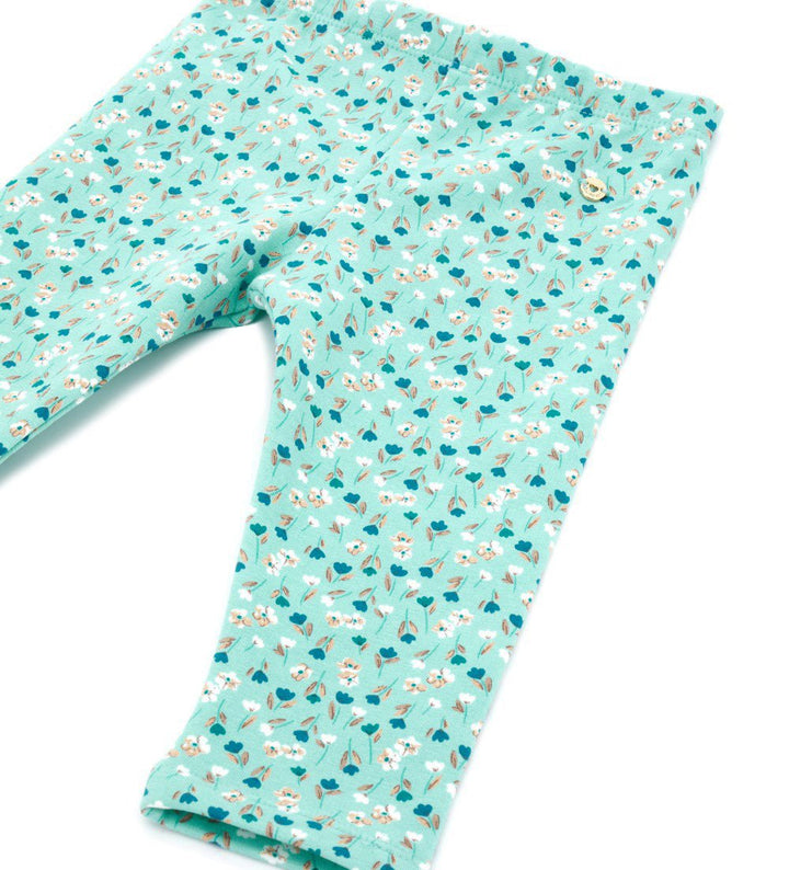 BLOSSOM STRETCHY ADVENTURE BABY GIRL LEGGINGS - Little Betty