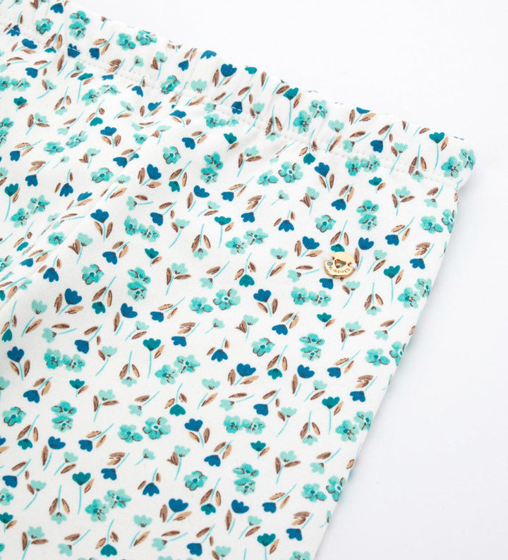 BLOSSOM STRETCHY ADVENTURE BABY GIRL LEGGINGS - Little Betty