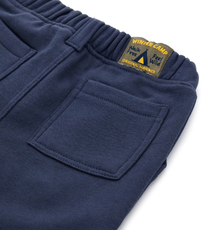 BUTTON-FRONT FLEECE TODDLER BOY SWEATPANTS - Little Betty