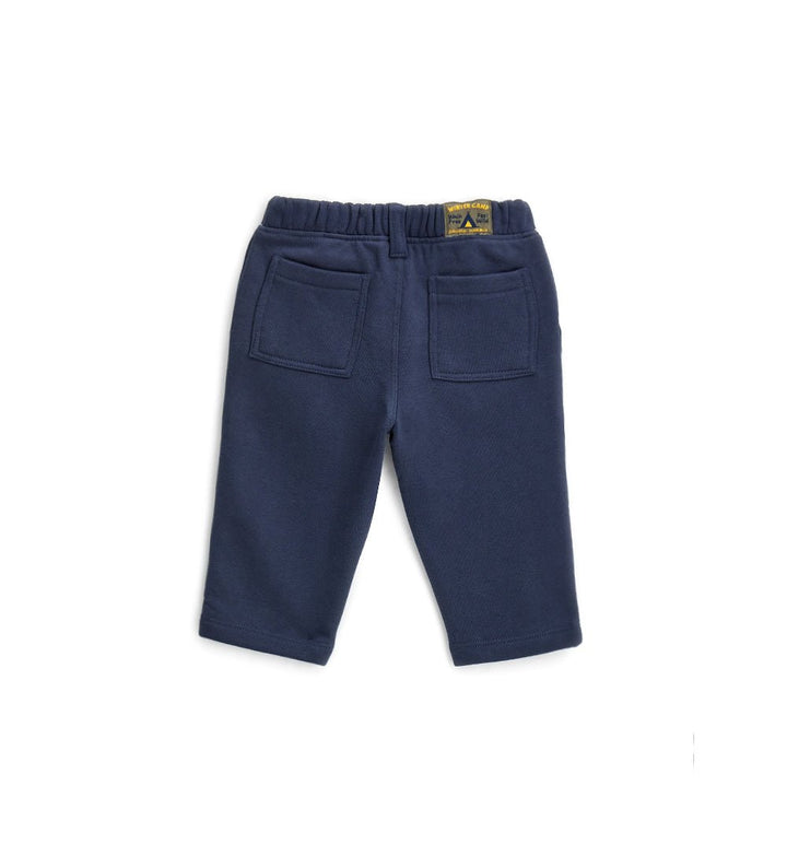 BUTTON-FRONT FLEECE TODDLER BOY SWEATPANTS - Little Betty