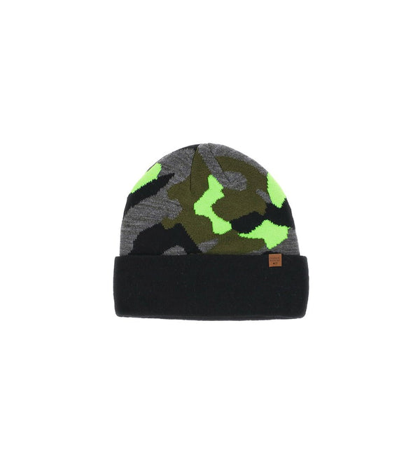 CAMOUFLAGE BEANIE - BOYS HATS - Little Betty