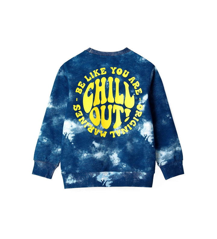 CHILL MODE STREET STYLE BOYS CREWNECK SWEATSHIRT - Little Betty
