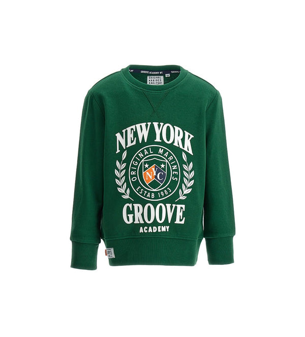 CLASSIC NEW YORK WARM COTTON BOYS SWEATSHIRT - BOYS' LONG SLEEVE SHIRTS   - Little Betty