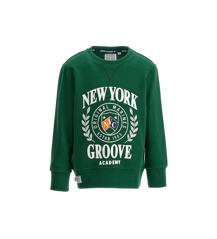 CLASSIC NEW YORK WARM COTTON BOYS SWEATSHIRT - BOYS' LONG SLEEVE SHIRTS   - Little Betty