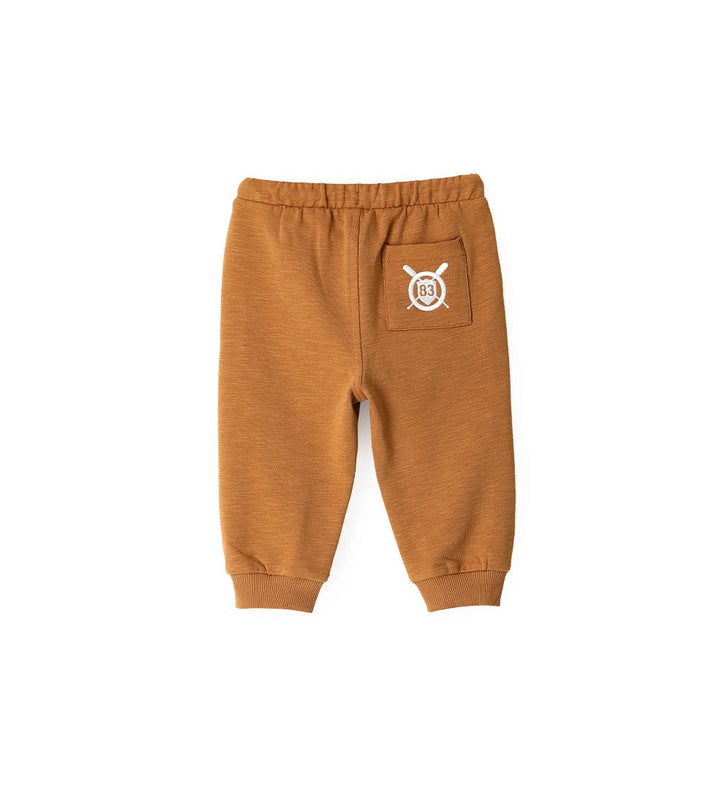 CLASSIC STRETCH COTTON ADJUSTABLE DRAWSTRING TODDLER BOY JOGGER PANTS - Little Betty