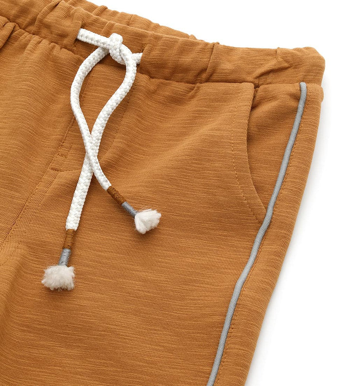 CLASSIC STRETCH COTTON ADJUSTABLE DRAWSTRING TODDLER BOY JOGGER PANTS - Little Betty