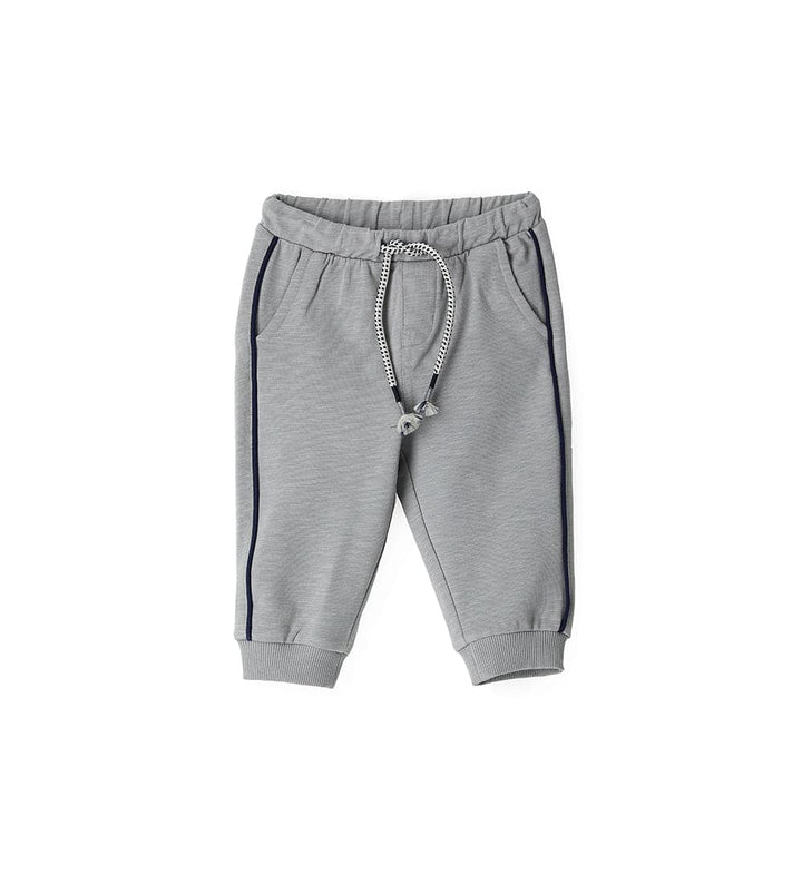 CLASSIC STRETCH COTTON ADJUSTABLE DRAWSTRING TODDLER BOY JOGGER PANTS - Little Betty