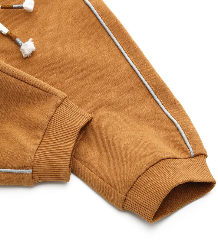 CLASSIC STRETCH COTTON ADJUSTABLE DRAWSTRING TODDLER BOY JOGGER PANTS - Little Betty