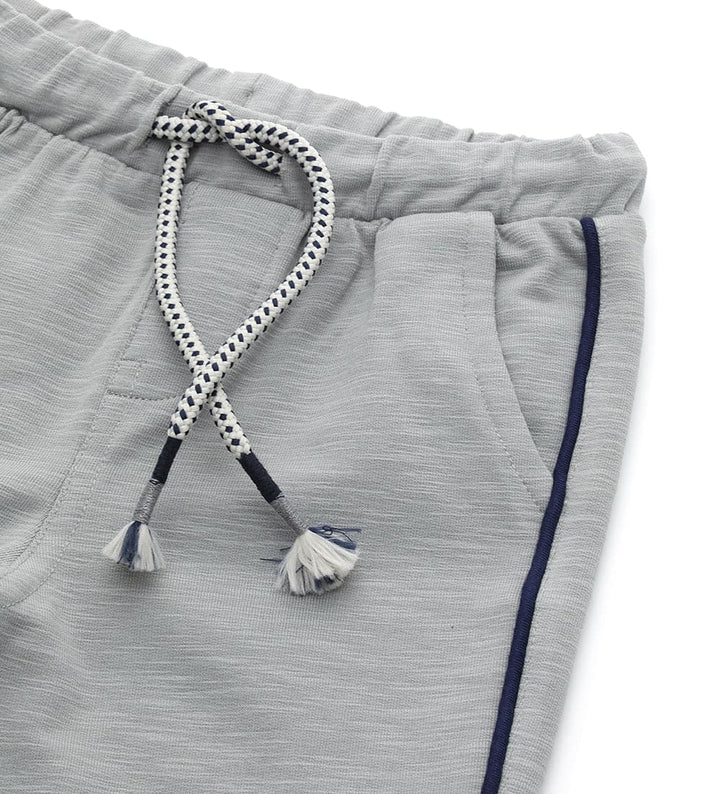 CLASSIC STRETCH COTTON ADJUSTABLE DRAWSTRING TODDLER BOY JOGGER PANTS - Little Betty