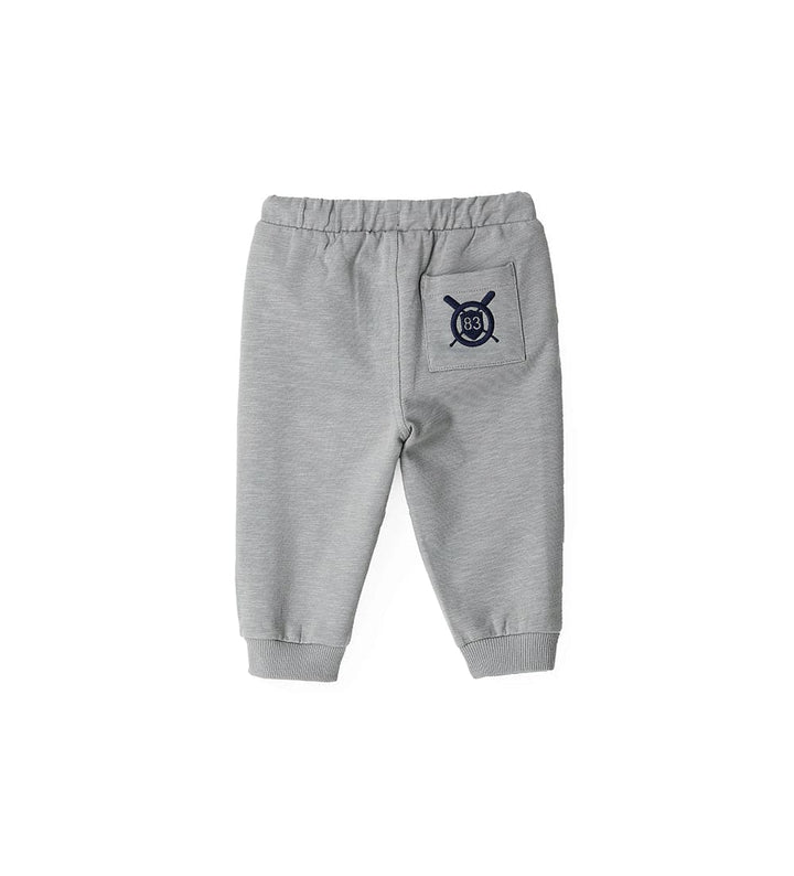 CLASSIC STRETCH COTTON ADJUSTABLE DRAWSTRING TODDLER BOY JOGGER PANTS - Little Betty