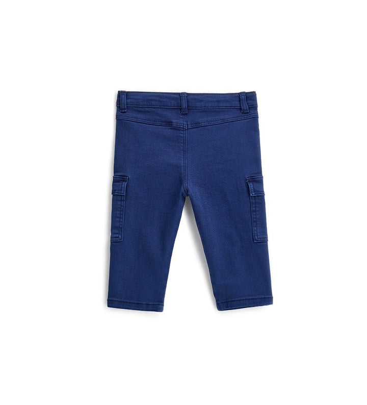COMFORT FLAP-COVERED SIDE POCKETS TODDLER BOY PANTS - Little Betty