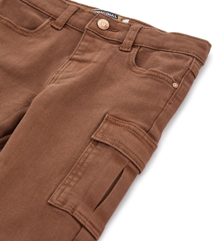 COMFORT FLAP-COVERED SIDE POCKETS TODDLER BOY PANTS - Little Betty