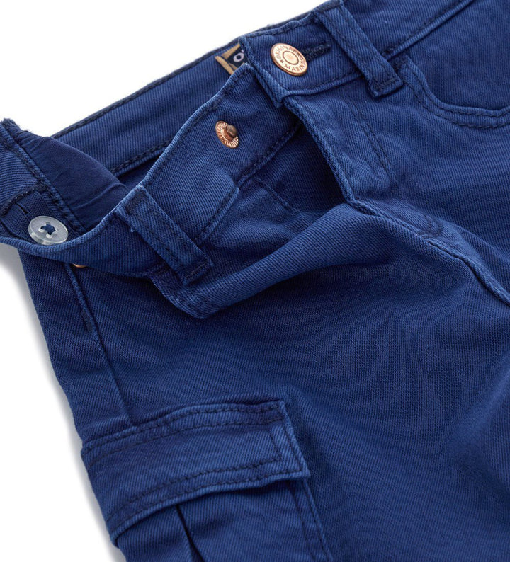COMFORT FLAP-COVERED SIDE POCKETS TODDLER BOY PANTS - Little Betty