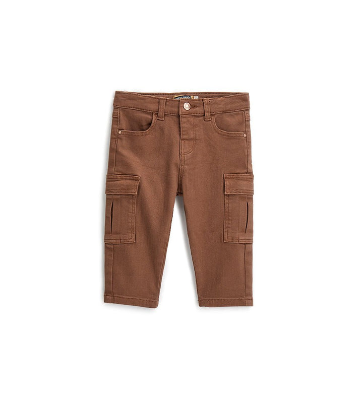 COMFORT FLAP-COVERED SIDE POCKETS TODDLER BOY PANTS - Little Betty