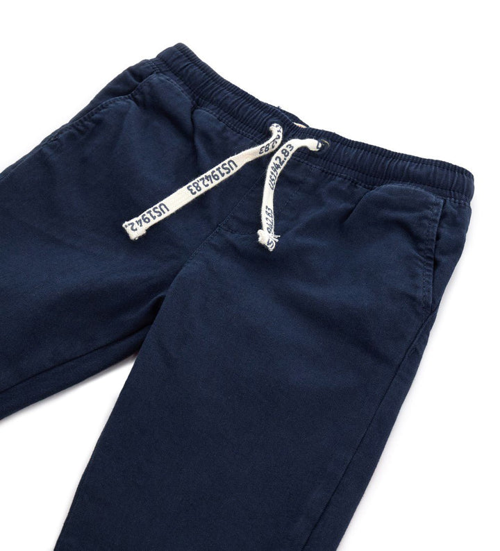 COMFY STRETCH DRAWSTRING BOYS CHINO PANTS - Little Betty