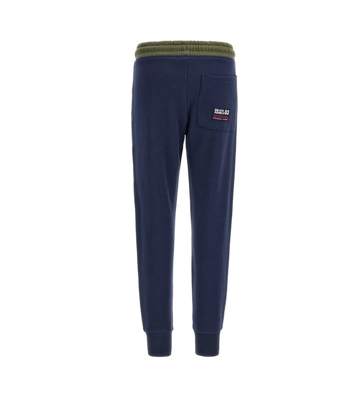 CONTRAST INSERT PATCH POCKET SWEATPANTS FOR BOYS - Little Betty