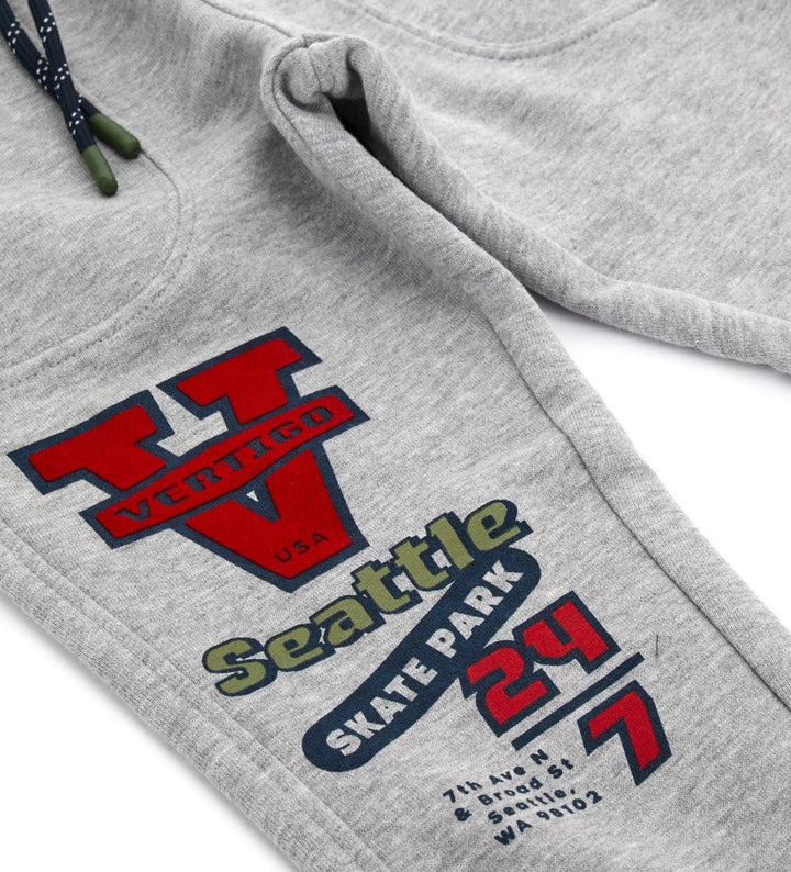 CONTRAST INSERT PATCH POCKET SWEATPANTS FOR BOYS - Little Betty