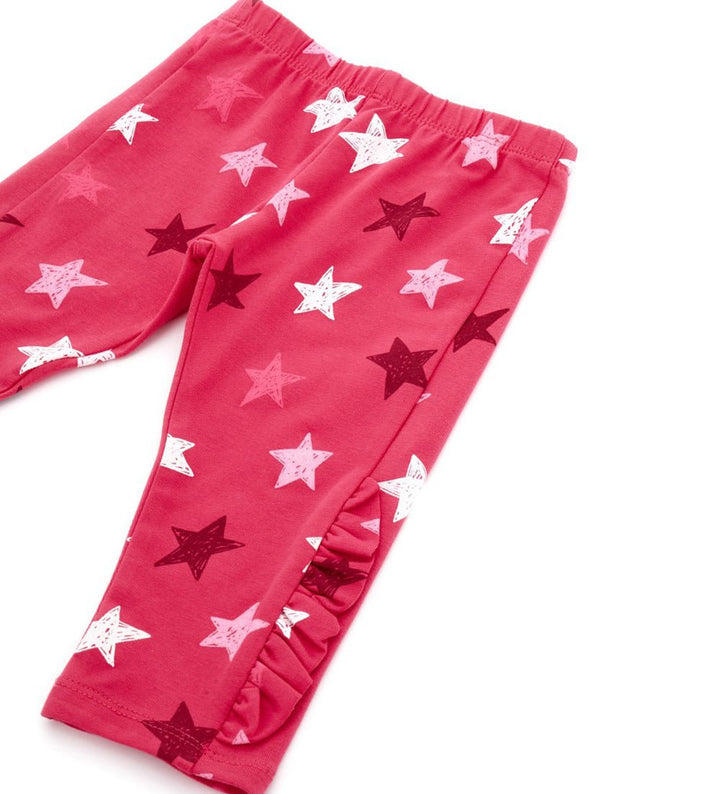 COSMIC COMFORT WORKOUT BABY GIRL LEGGINGS - Little Betty