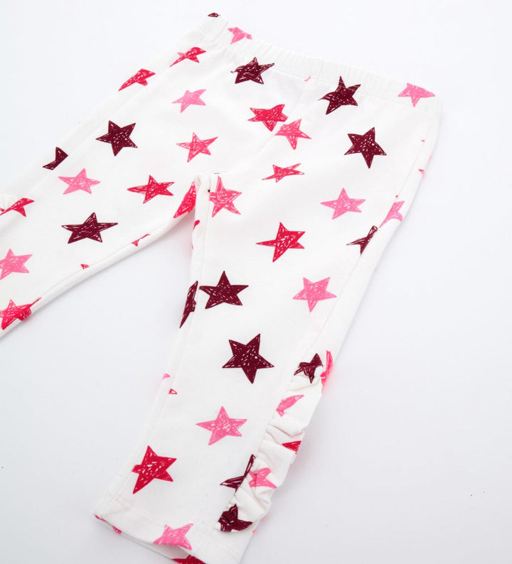 COSMIC COMFORT WORKOUT BABY GIRL LEGGINGS - Little Betty