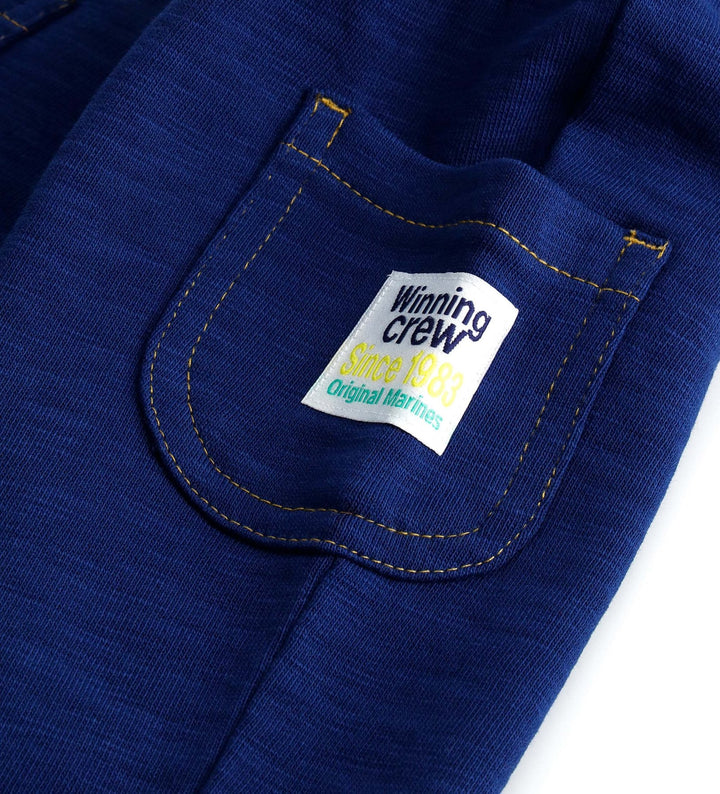 COZY ALL DAY ELASTIC-WAIST COTTON TODDLER / BABY BOY PANTS  - Little Betty