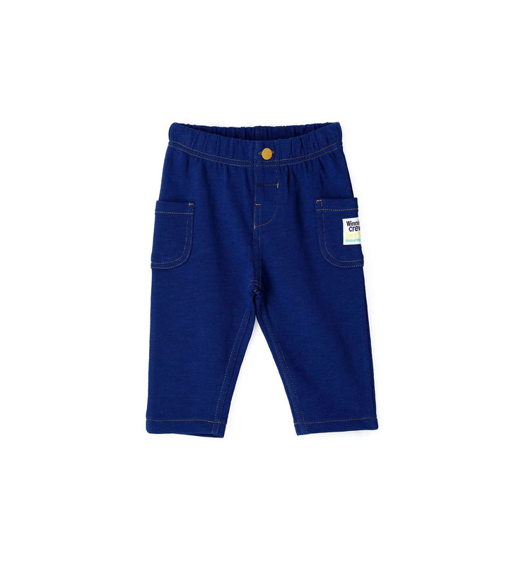 COZY ALL DAY ELASTIC-WAIST COTTON TODDLER / BABY BOY PANTS  - Little Betty