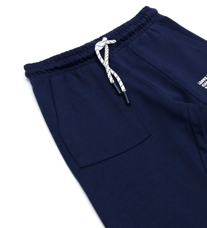 COZY DENIM TOUCH FLEECE JOGGERS FOR BOYS - Little Betty