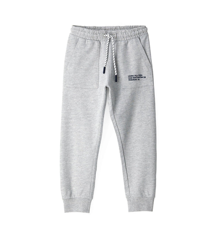 COZY DENIM TOUCH FLEECE JOGGERS FOR BOYS - Little Betty