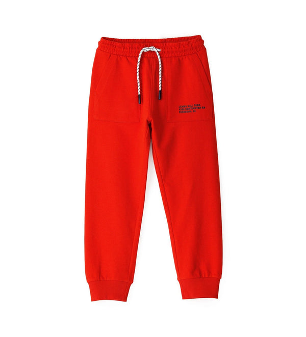 COZY DENIM TOUCH FLEECE JOGGERS FOR BOYS - Little Betty