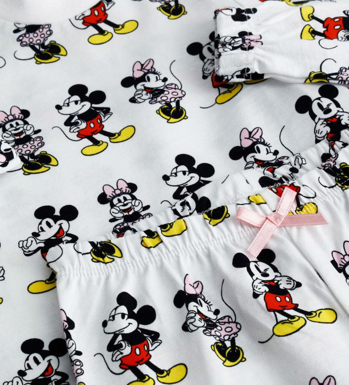 COZY MICKEY TODDLER GIRL PAJAMAS SET- Little Betty