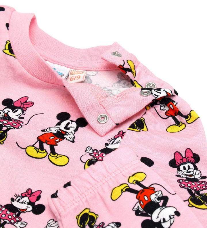 COZY MICKEY TODDLER GIRL PAJAMAS SET- Little Betty
