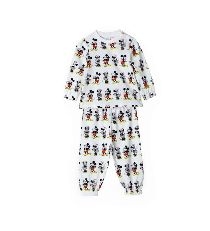 COZY MICKEY TODDLER GIRL PAJAMAS SET- Little Betty