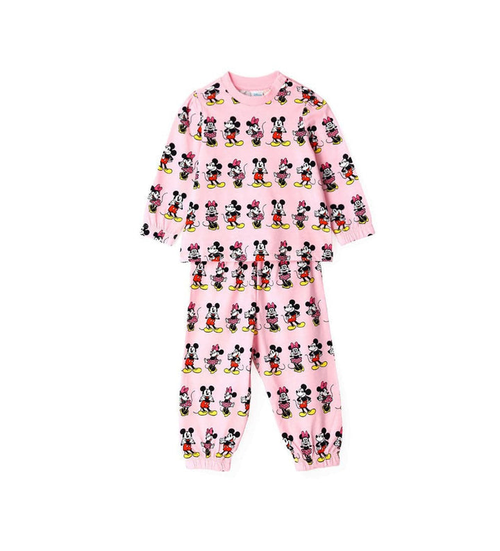 COZY MICKEY TODDLER GIRL PAJAMAS SET- Little Betty