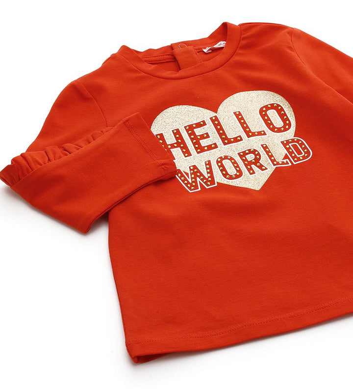 CUDDLY HEARTS TODDLER GIRL LONG SLEEVE SHIRTS - Little Betty