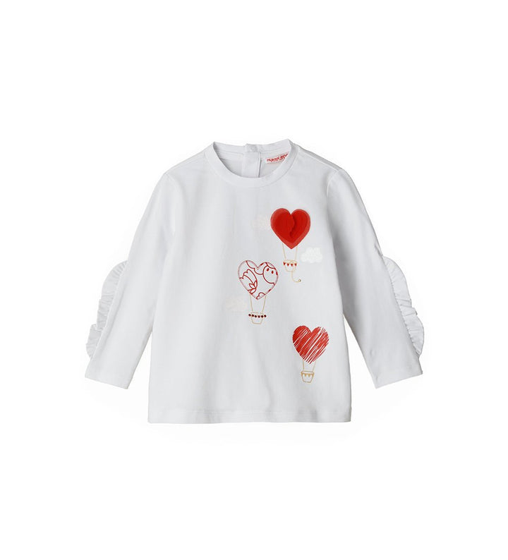CUDDLY HEARTS TODDLER GIRL LONG SLEEVE SHIRTS - Little Betty