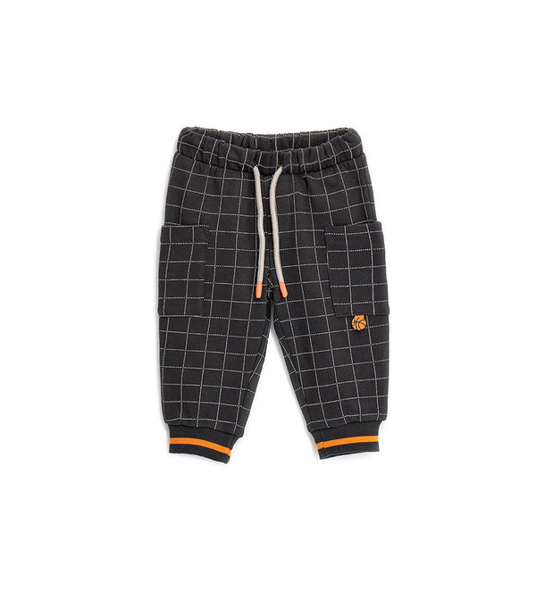 DANDY PRINT COTTON FLEECE TODDLER BOY SWEATPANTS - Little Betty
