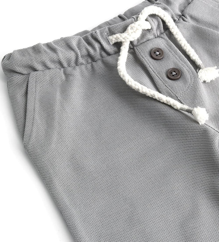 DAPPER DRAWSTRING COMFY TODDLER BOY PANTS - Little Betty